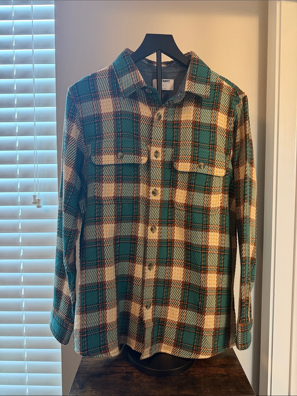 Old Navy Plaid Button-Down Shirt